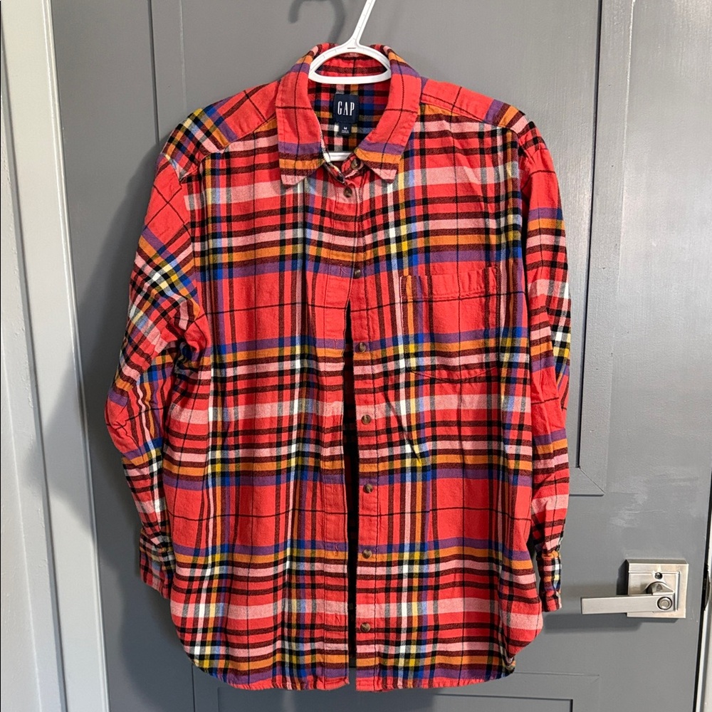 GAP Multicolor Plaid Shirt